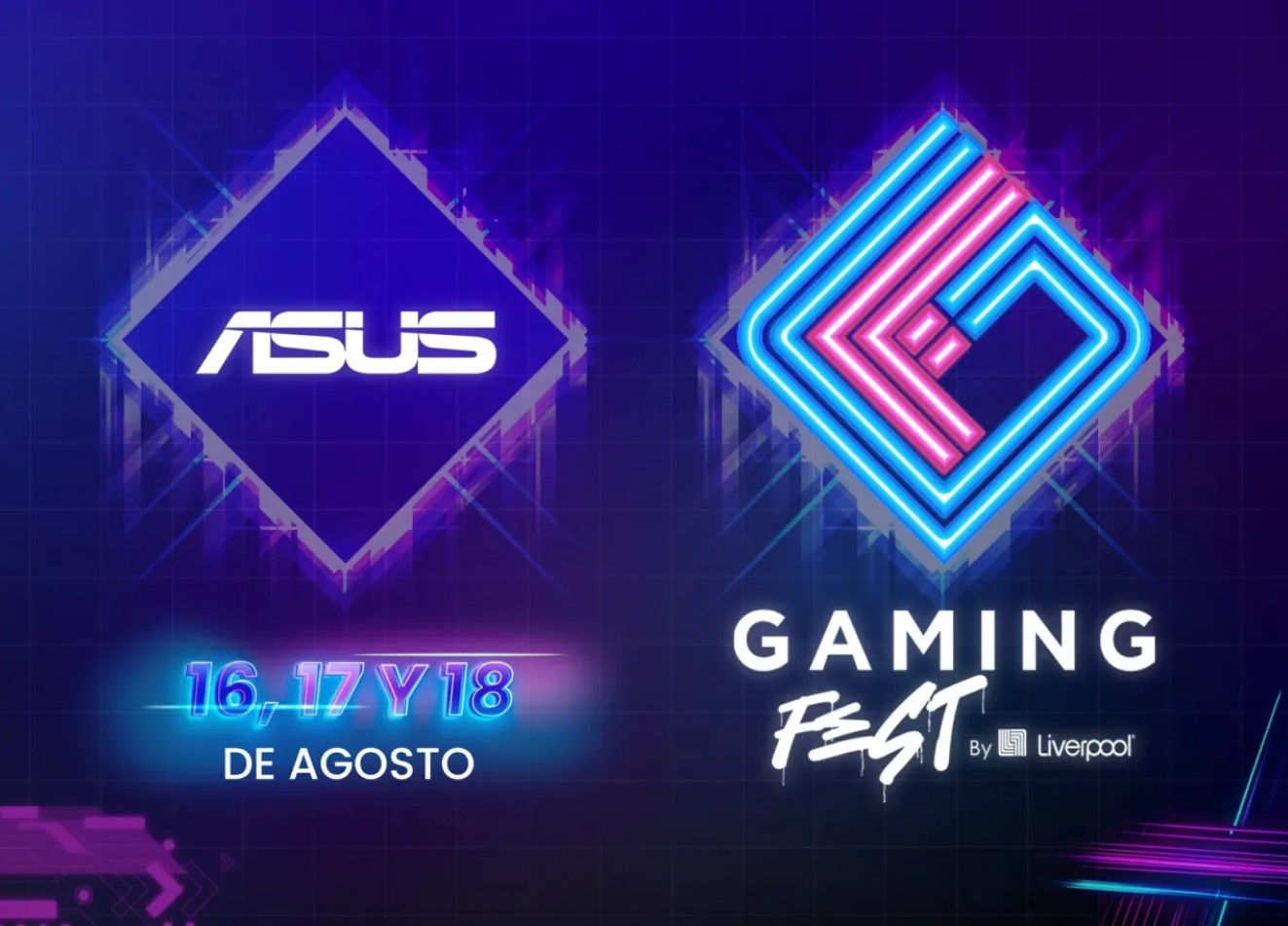 ¡No te pierdas a ASUS en el Gaming Fest by Liverpool! Sorteos, demos y más